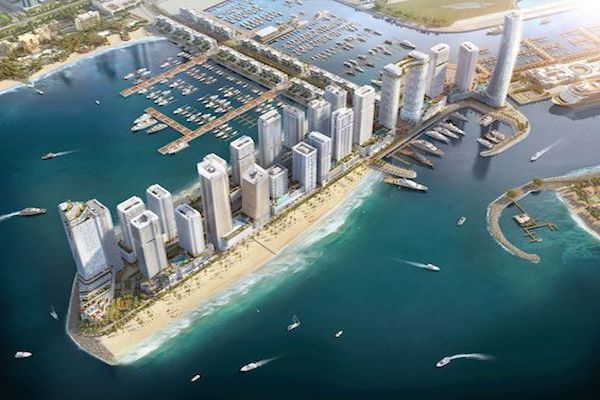 emaar beachfront masterplan